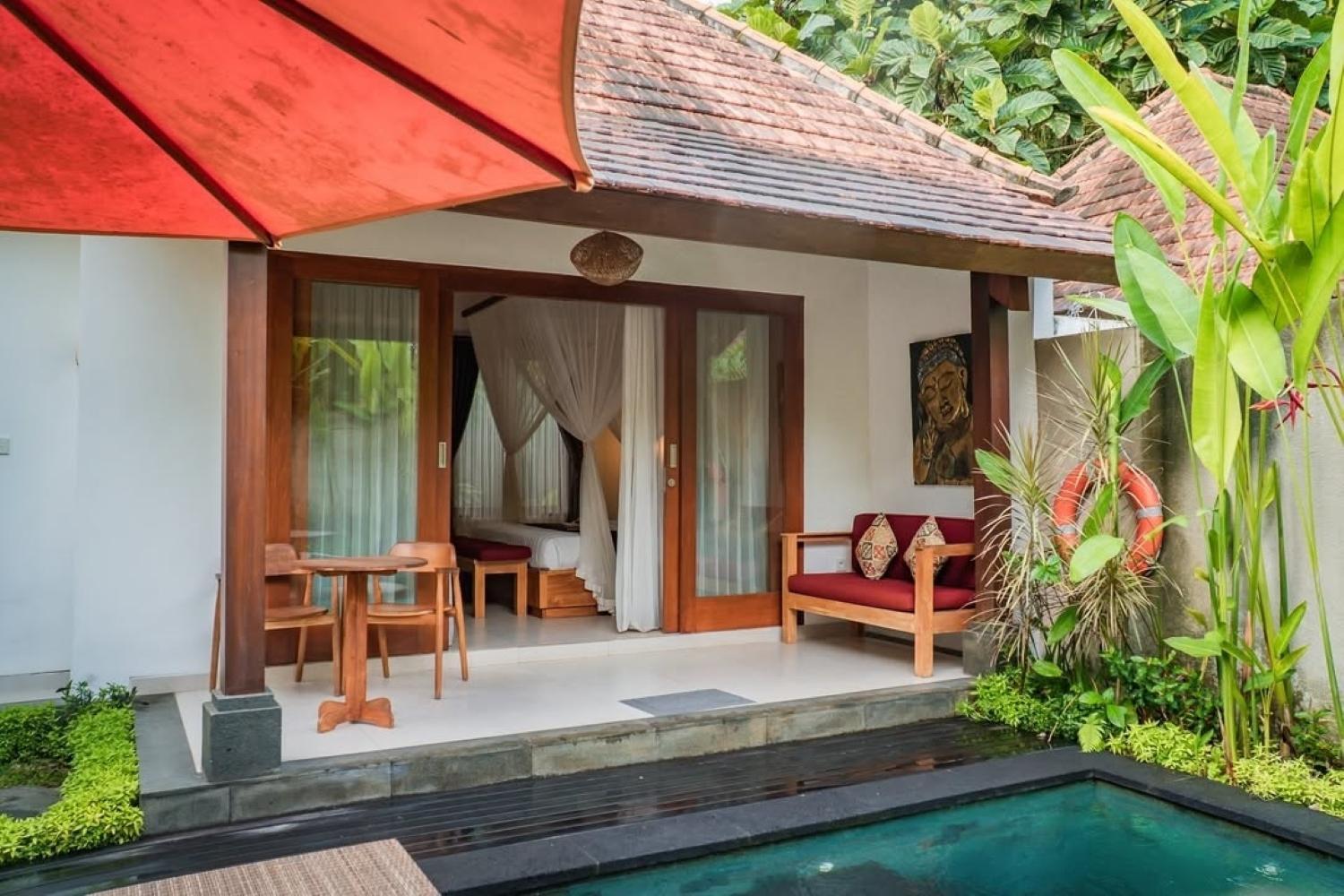 De Metra Villa Ubud By Pramana Villas Exterior foto